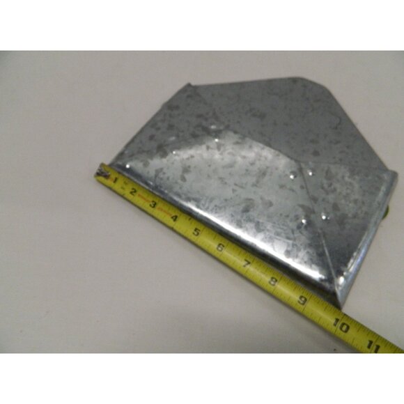 Wall Note Letter Holder Farm Style Galvanized Tin Metal Envelope Magnets Hold Em - Picture 2 of 7